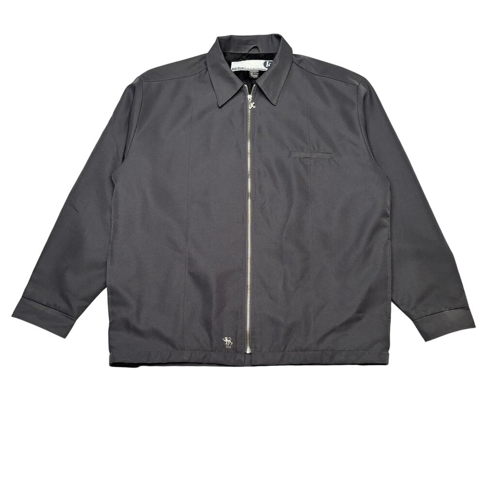 Vintage 90s Kikwear Mechanic Work Jacket Men's XL Y2K Skater Grunge Streetwear